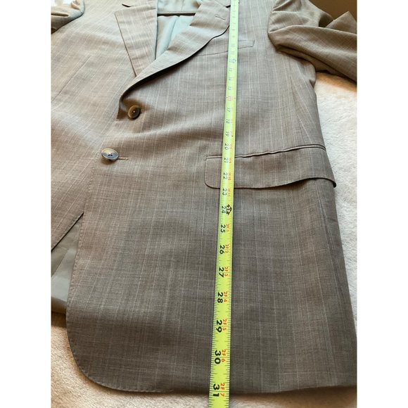 Ermenegildo Zegna Sz.50 C Blazer Sport Coat High Performance Wool and Silk Plaid - Picture 6 of 14